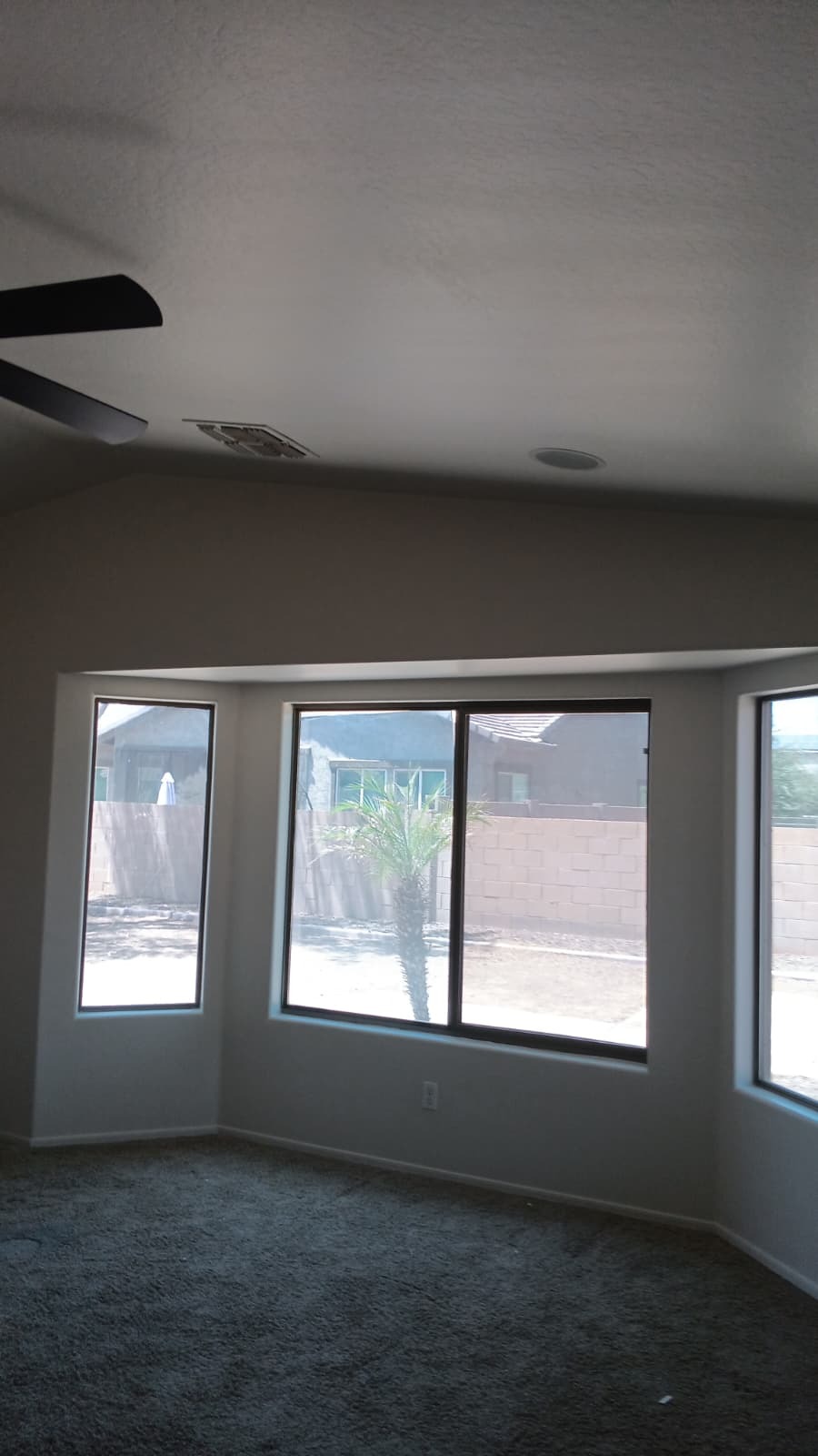 Painting project before and after by AZ Santa Fe Painting LLC