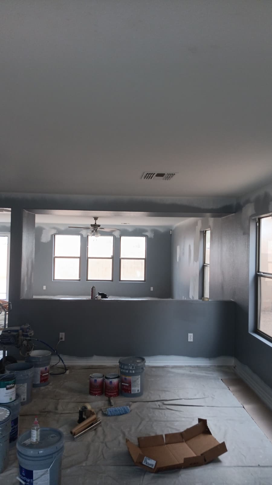 Interior painting project by AZ Santa Fe Painting LLC